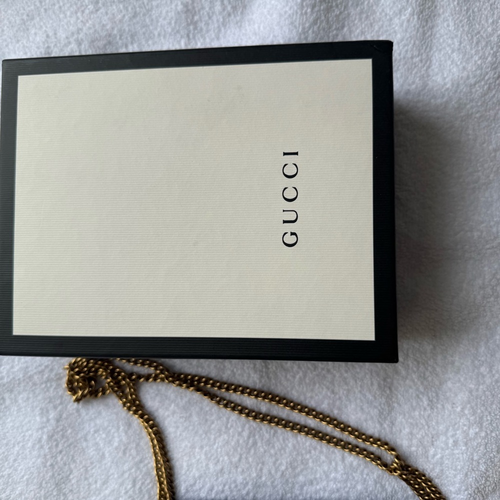 Gucci Black Crossbody Velvet Mini Bag - Picture 3 of 7